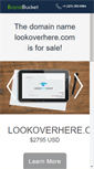 Mobile Screenshot of lookoverhere.com
